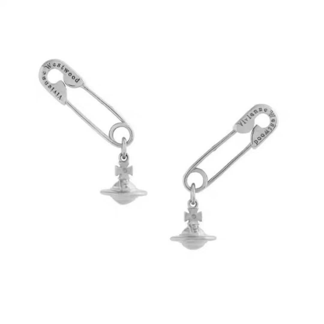 Vivienne Westwood Safety Pin Earrings